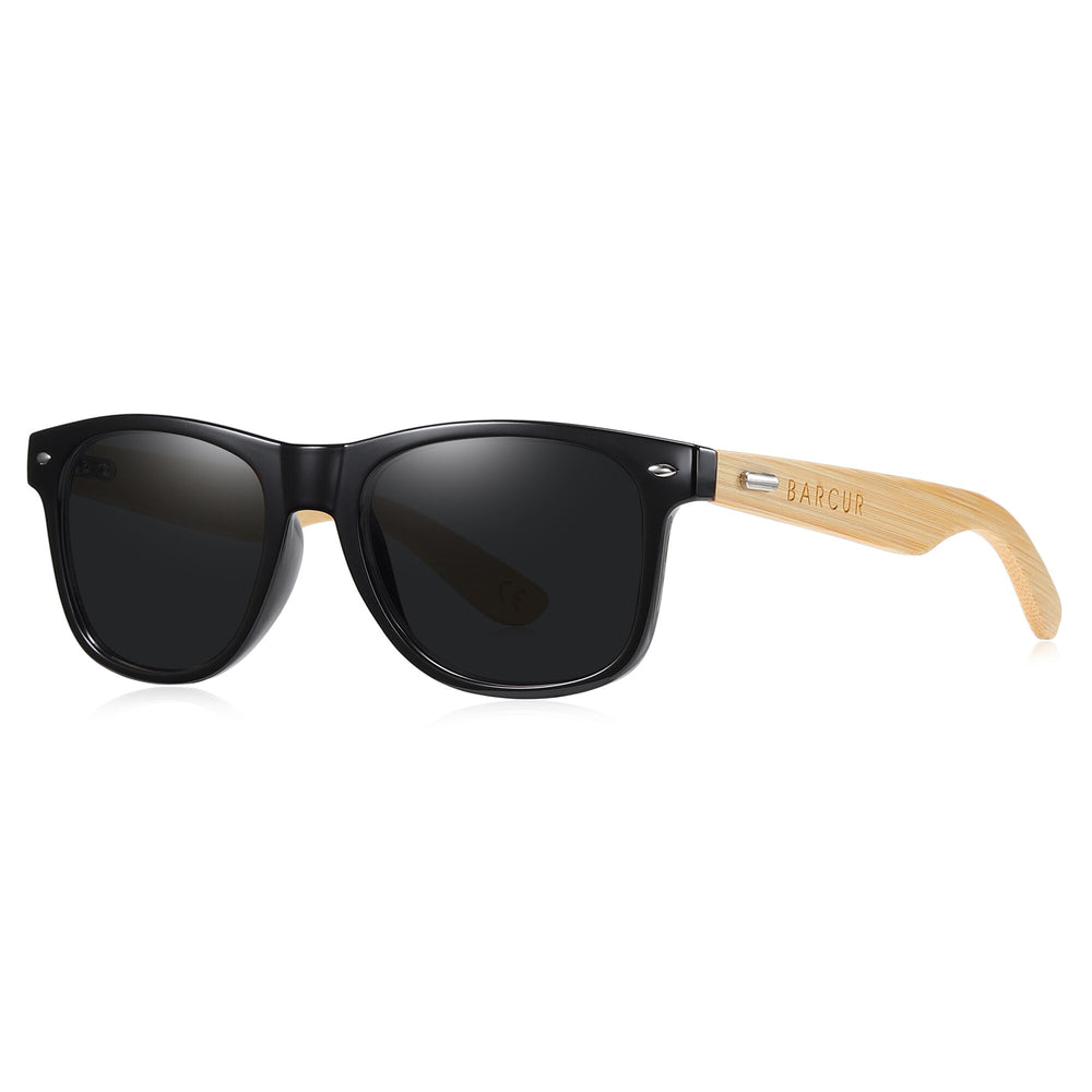 BARCUR Pink Sunglasses Wood Bamboo Sun Glasses Women Fashion Mirror Eyewear Man Brand Designer - bertofonsi