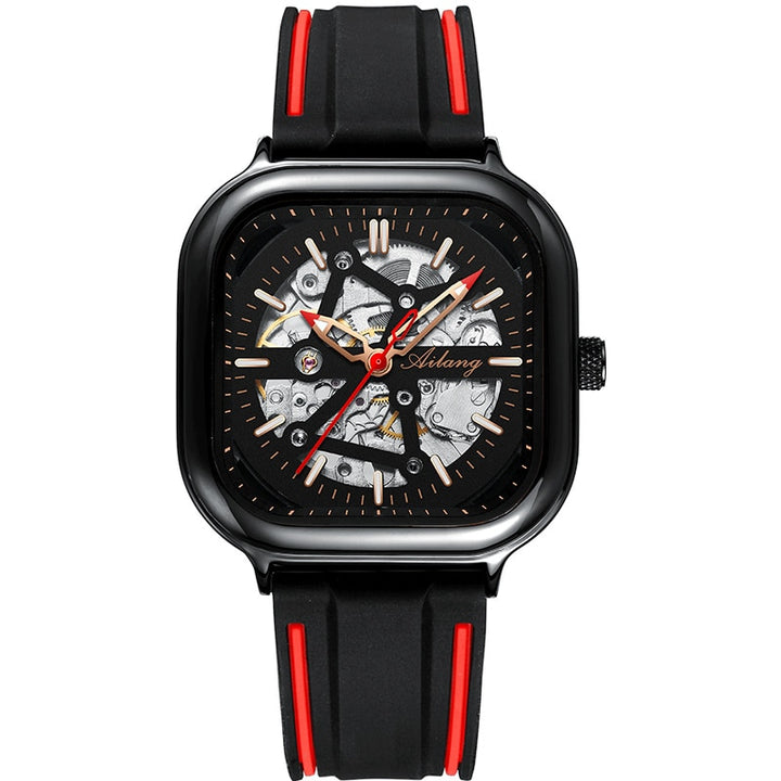 AILANG Watch Men 2020 New Automatic Mechanical Watch Black Technology Student Brand Miller Genuine - bertofonsi