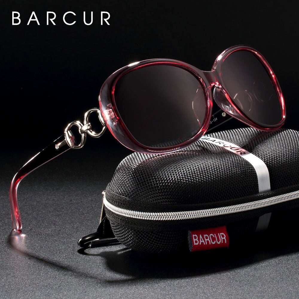 BARCUR New Polarized Sunglasses Women Brand Designer Female Sunglass Vintage Sun Glasses gafas oculos de sol masculino - bertofonsi