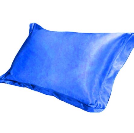 1pc Pure Emulation Silk Satin Pillowcase Single Pillow Cover Multicolor 48*74cm - bertofonsi