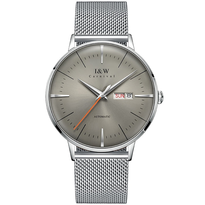 Montre homme Luxury Brand I&amp;W Fashion Automatic Mechanical Watch Men Japan MIYOTA Movement Watches Sapphire Calendar Waterproof - bertofonsi