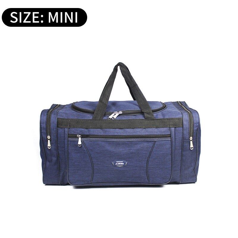 Women Men Oxford Travel Duffel Bag Carry on Luggage Bag Men Tote Large Capacity Weekender Gym Sport Holdall Overnight Bag XA189K - bertofonsi