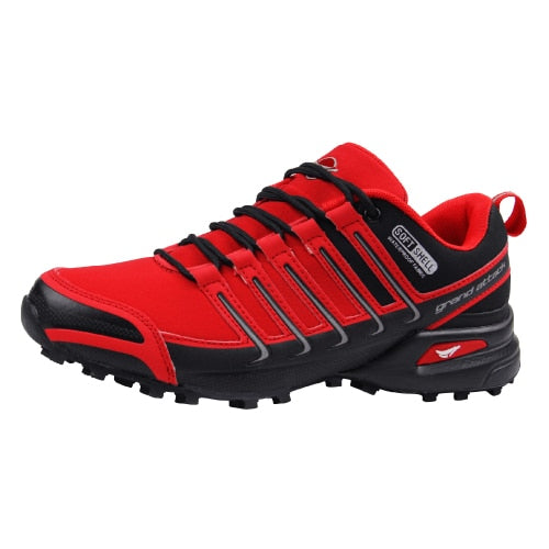 Grand Attack Men&#39;s Shoes Trail Running Sneakers Outdoor Walking Hiking Trekking Backpacking Non-slip Water Resistant Trainers - bertofonsi