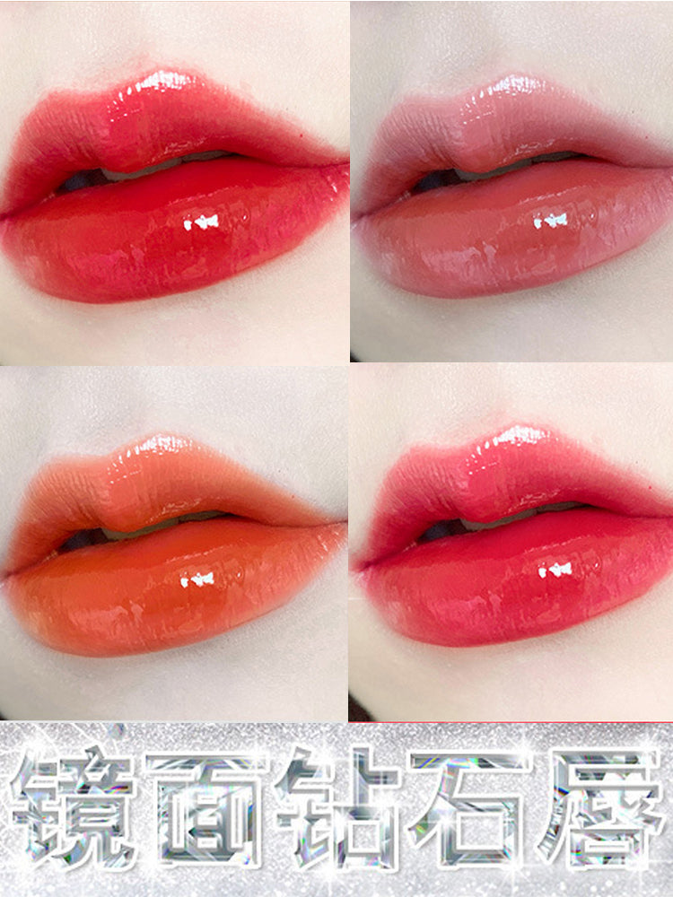 Moisturizing Water Light Mirror Non-Fading Lip Gloss Lipstick - bertofonsi
