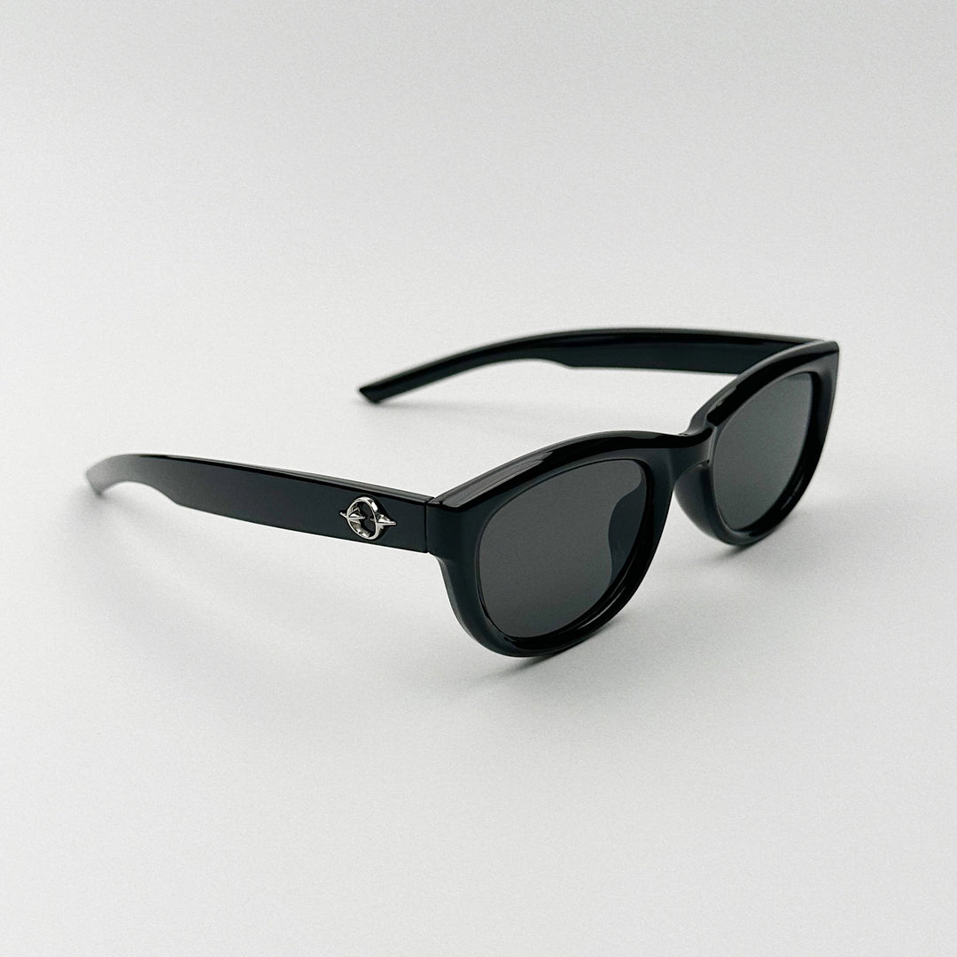 404 Shop Korean Style Oval Large Frame Asterism Sunglasses Concave Shape Street Shot Fashionable ODT Wear Sun Glasses Trendy - bertofonsi