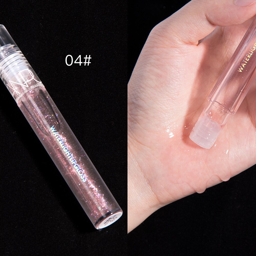 6 Colors Mirror Water Lip Gloss Moisturizing Transparent Liquid Lipstick Non-fading Non-stick Cup Lip Glaze Tint Makeup Cosmetic - bertofonsi