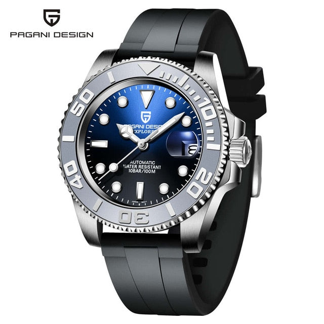 PAGANI Design Men Automatic Watch Sapphire Luxury Mechanical Wristwatch Stainless Steel Waterproof Watch Men relogio masculino - bertofonsi