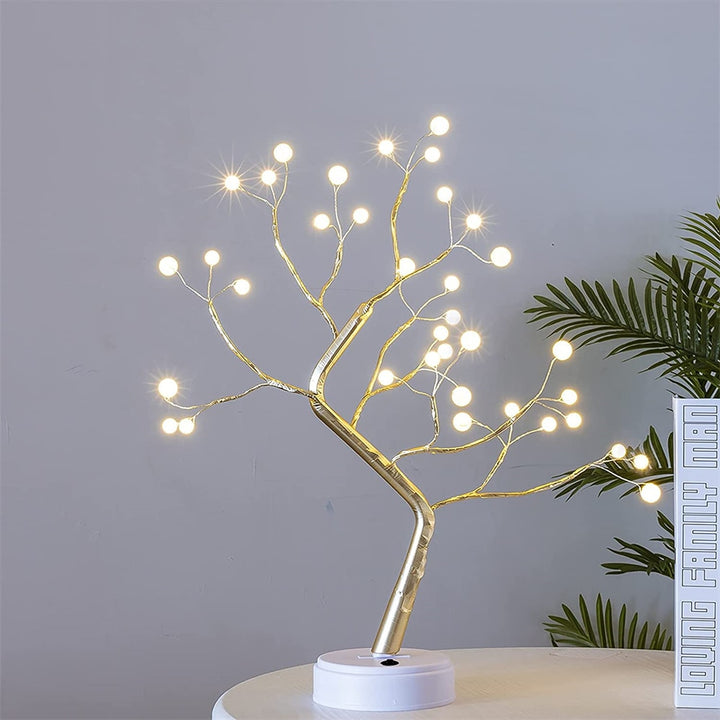 108led 36led 20led Festive Decoration Night Light Copper Wire Orchid Tree Branch Lamp for New Year Birthday Gifts Bedroom Decor - bertofonsi