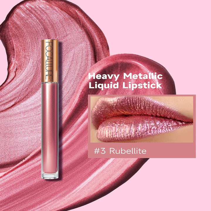 FOCALLURE 12 Color Chameleon Shiny Lip Gloss Liquid  Matte Long Lasting Bright Moisturizing Beauty Makeup Lipstick Cosmetics - bertofonsi