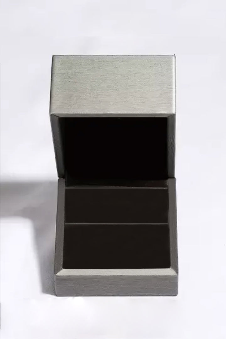 8.6 Carat Moissanite Platinum-Plated Ring - bertofonsi