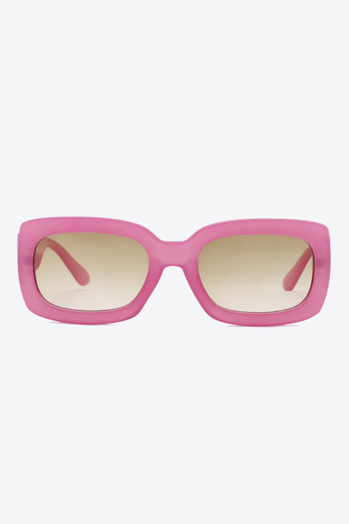 Polycarbonate Frame Rectangle Sunglasses - bertofonsi