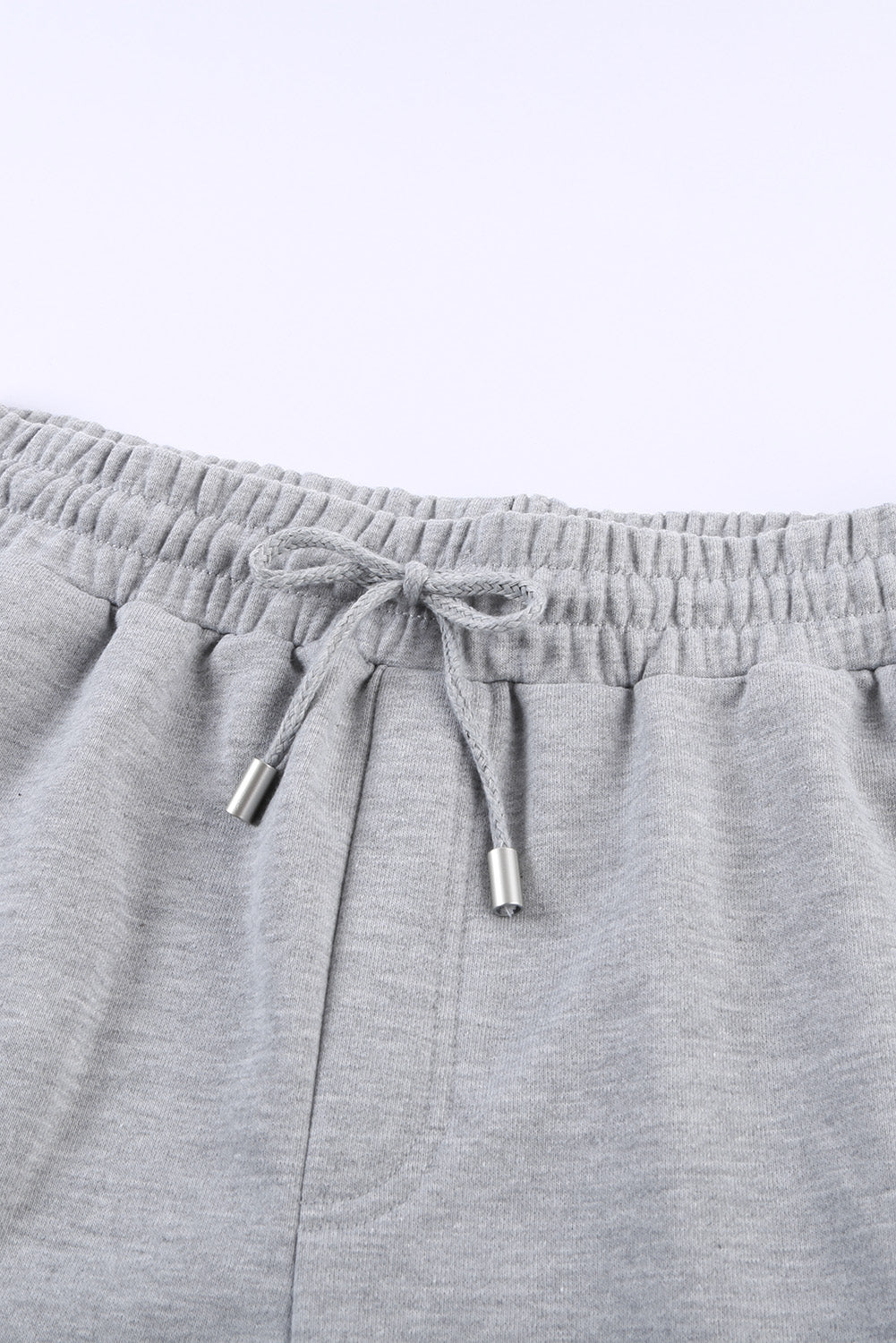 Drawstring Waist Cuffed Shorts - bertofonsi